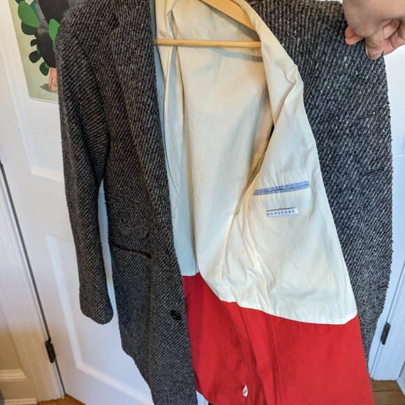 HOMECORE STEVE designer wool coat, Men's size small, Limited edition - Picture 3 of 3